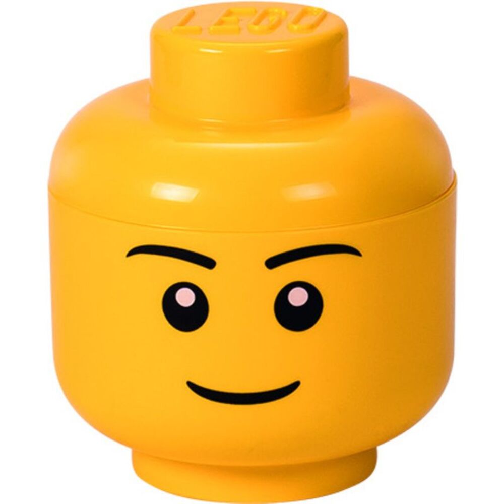 LEGO Small Stackable Storage Head, Boy COLLECTIBLES